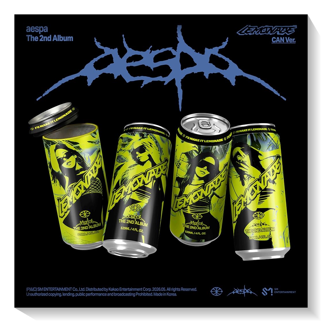 Amazon.co.jp: aespa (エスパ) - 2nd Full Album [ LEMONADE ] 韓国盤