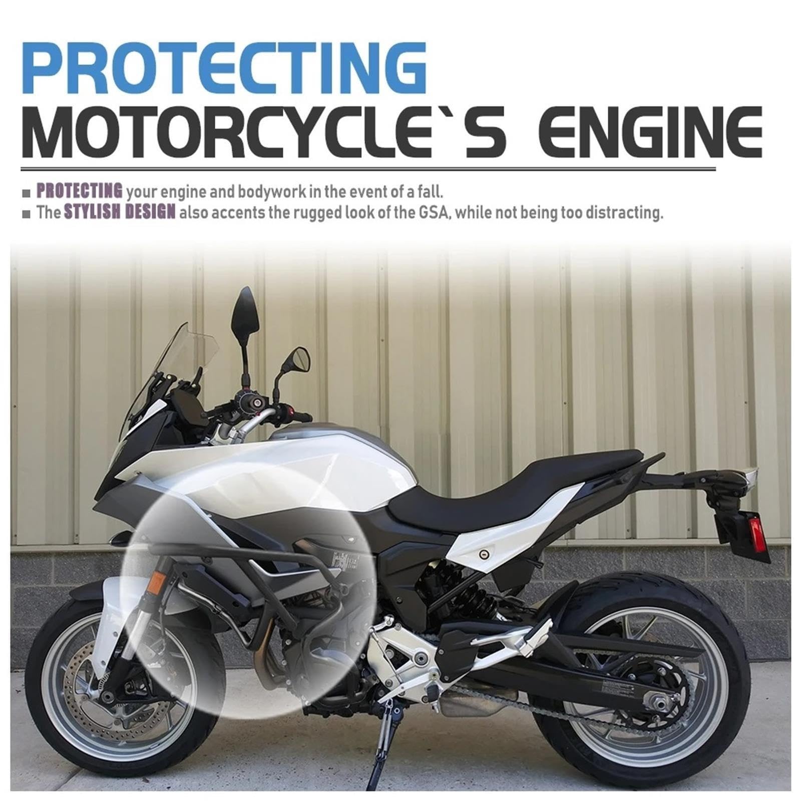 Highway Crash Bar Per BMW F900R F900XR F900 R/XR 2020-2024
