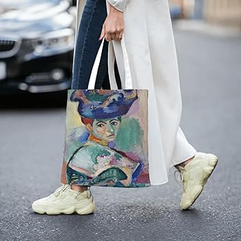 Amazon | [GAOXINYX] 帽子の女 アンリ・マティス トートバック