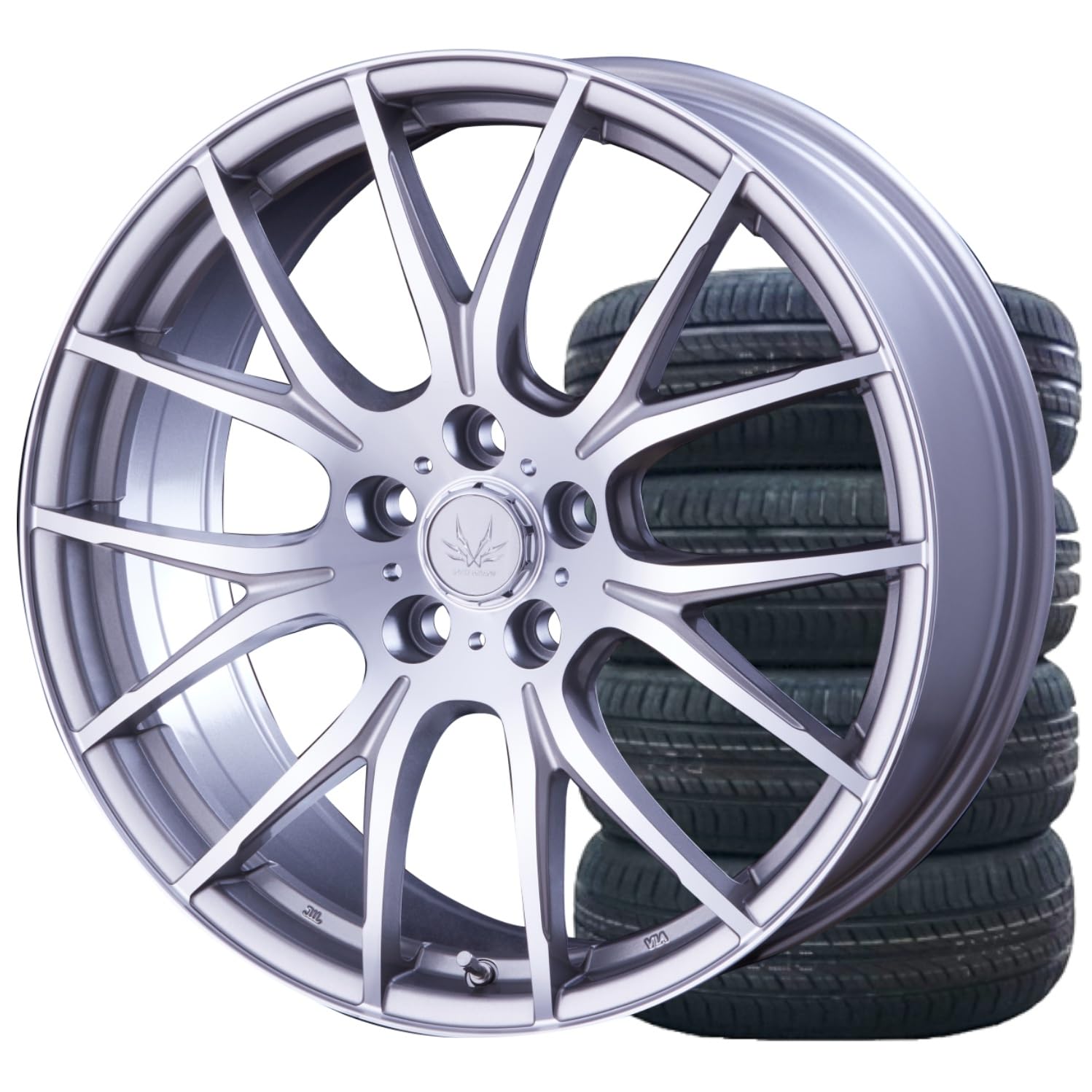 Amazon | 21インチアルミホイールタイヤセット ボルテック HYPER MZ