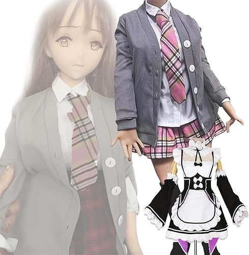 Miniatura 8 de xinXbabe Ropa de muñeca para muñecas de 32 pulgadas, busto 19.7 in, 31.5 in, tamaño real, 12, ropa de muñeca, traje de baño, ropa interior de bikini