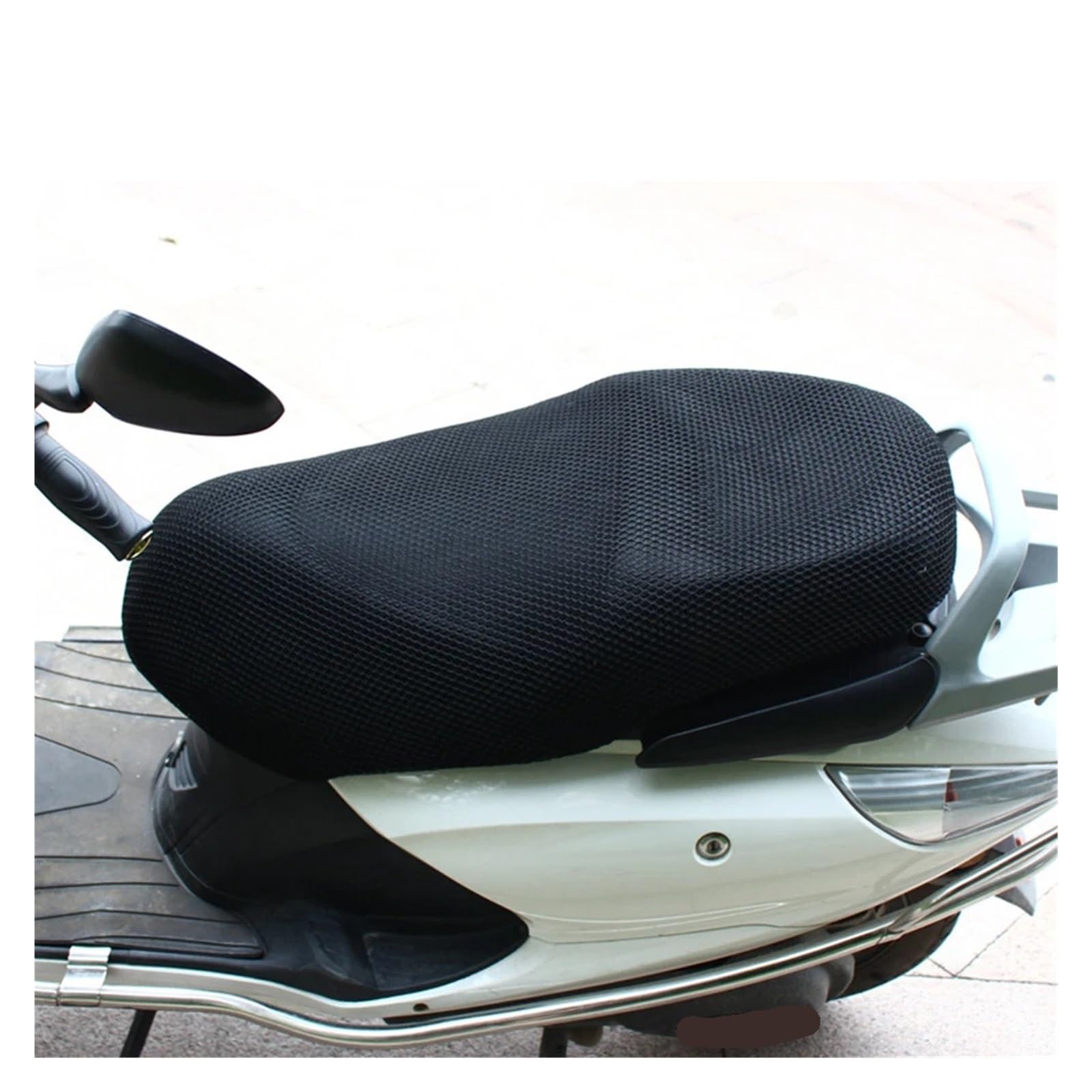 Coprisella Coprisedile Coprisedili Per Scooter Moto Cuscino | Coprisedile In Tessuto A Rete 3D Cuscino Coprisedile Per Scooter Motocicletta Impermeabile Traspirante