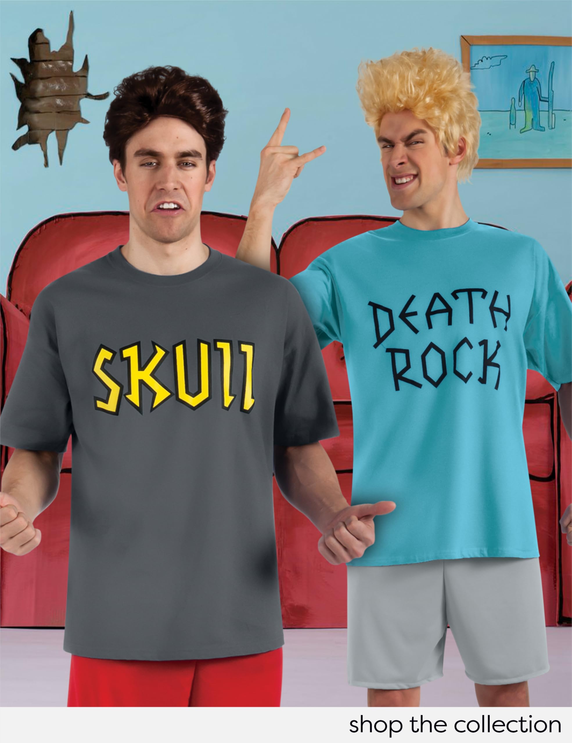 Rubies Men's Beavis & Butt-Head - Butt-Head Costume, X-Large