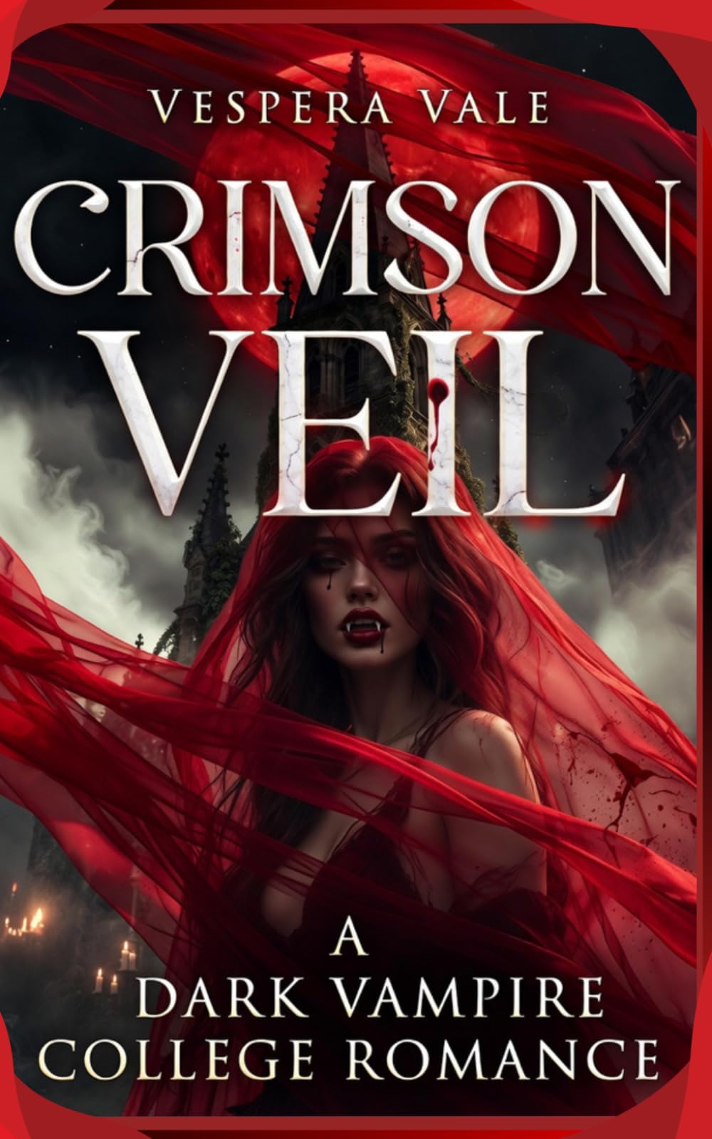 Crimson Veil: A Dark Vampire College Romance