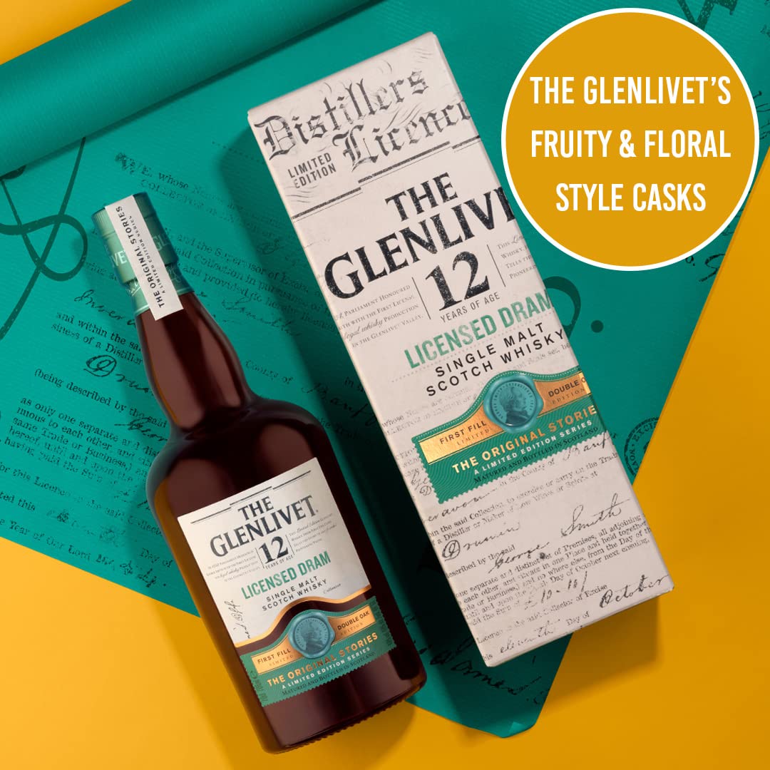 The Glenlivet 12 Year Old Licensed Dram Limited Edition Single