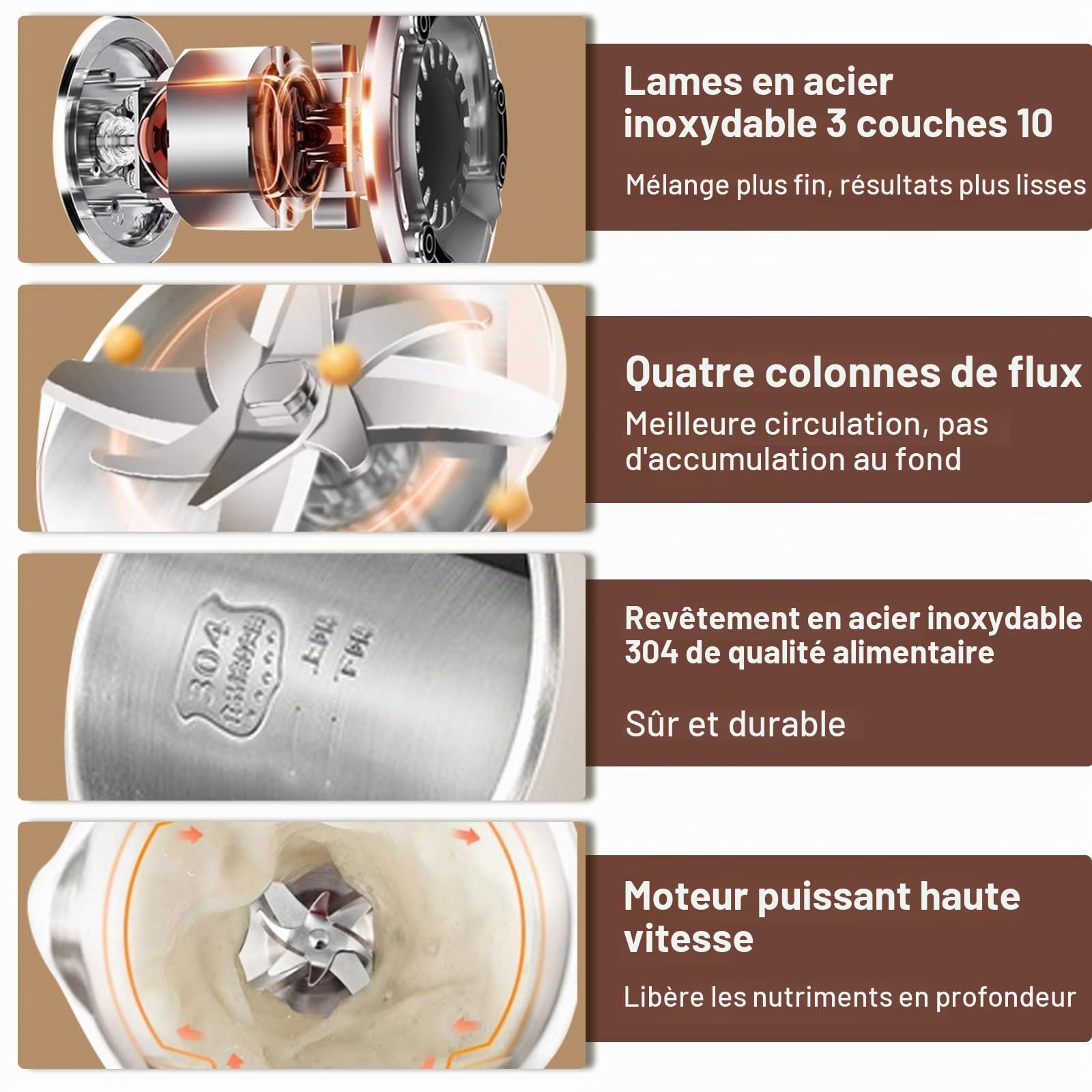 Machine à lait de noix 8 en 1, 1 200 ml, machine à lait végétal et machine à lait de soja avec minuterie, fonction maintien au chaud et autonettoyante, machine à lait d'avoine pour lait d'amande