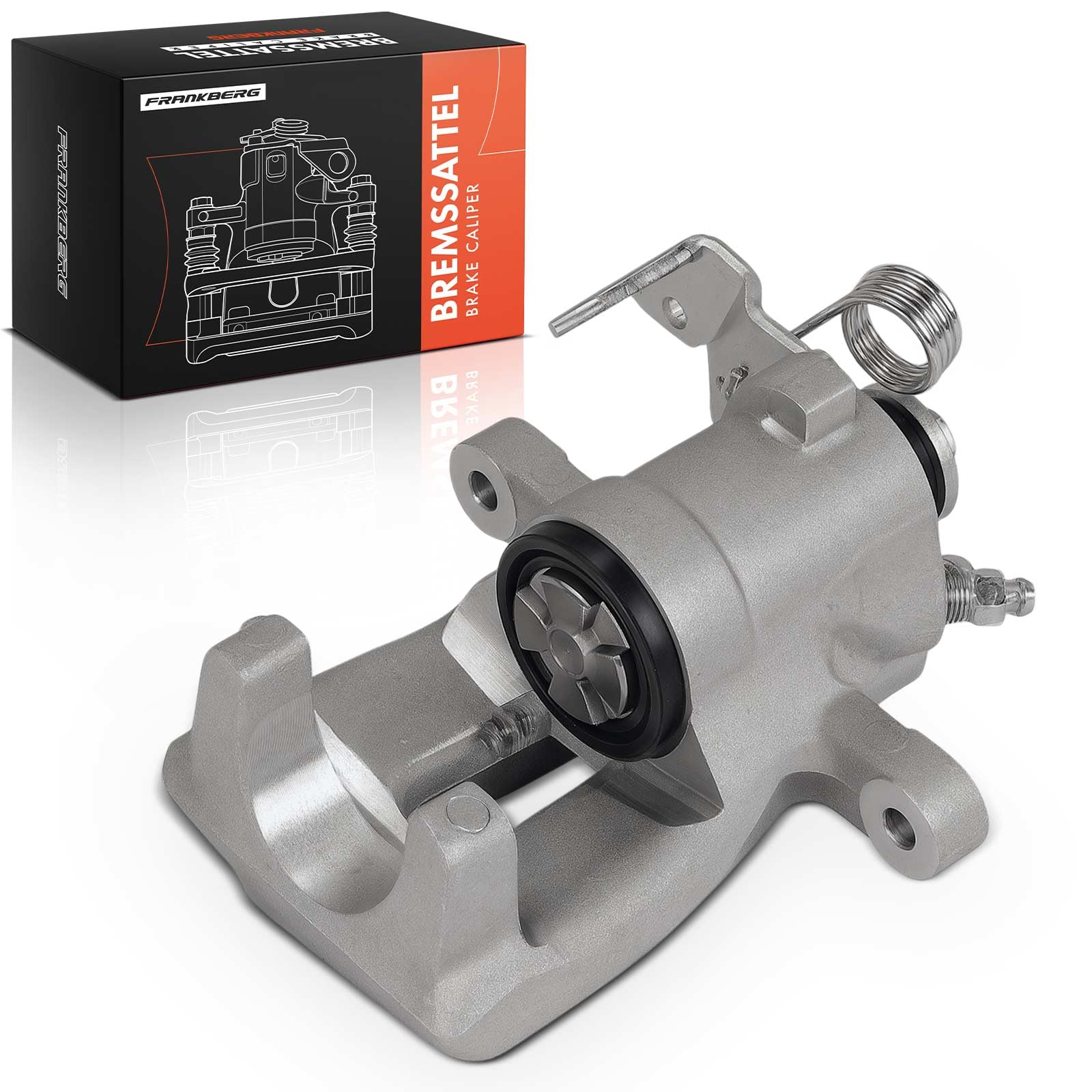 Frankberg Bremssattel Bremszange Hinterachse Links Aluminiumguss Kompatibel mit Astra G Stufenheck/Caravan/Kasten/Kombi F70 Corsa Stufenheck Replace# 93175248