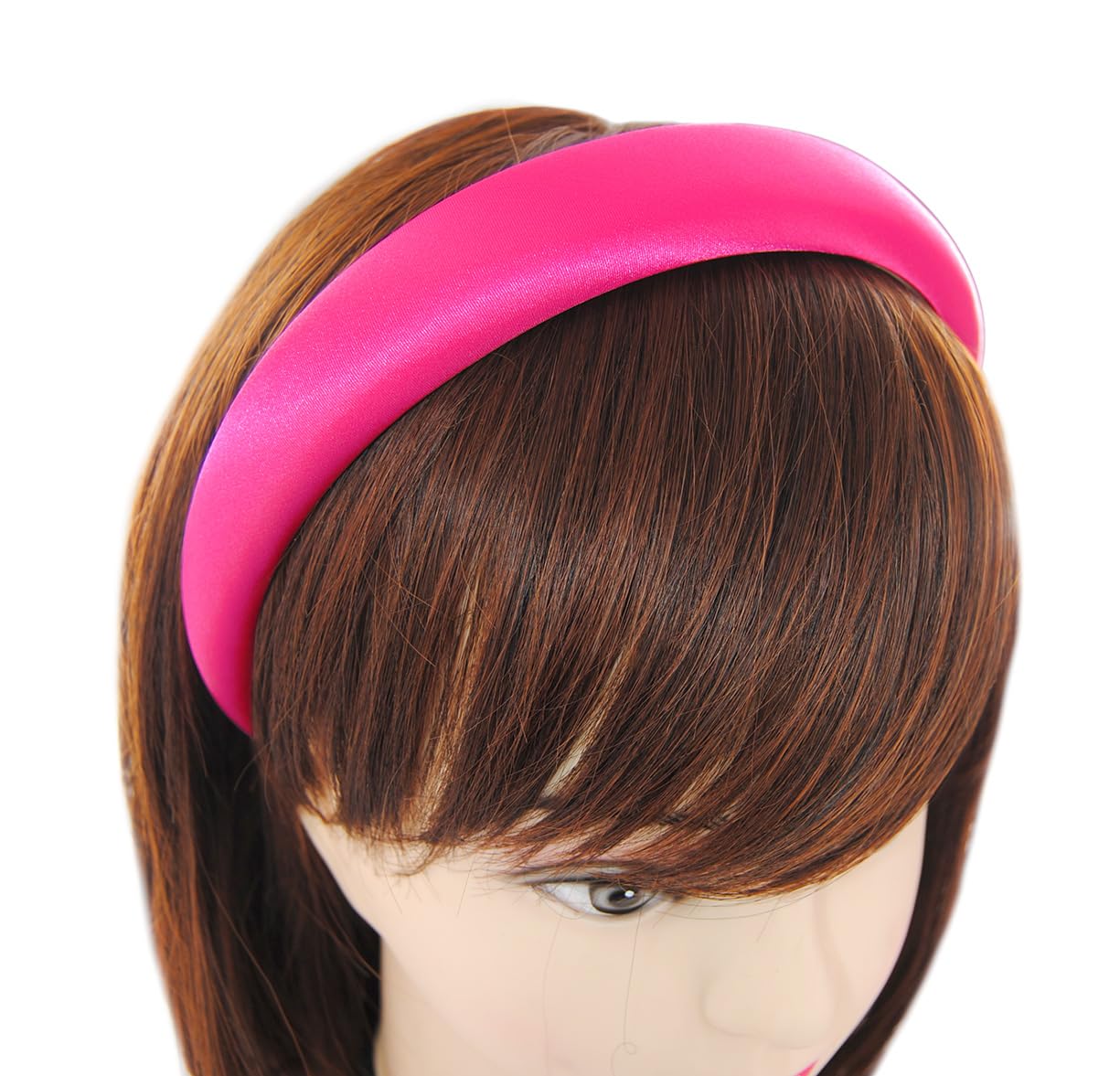 axy Headband made of padded silk fabric in elegant festive colours, beautiful women's headband, hair accessory, hair band - Image 2