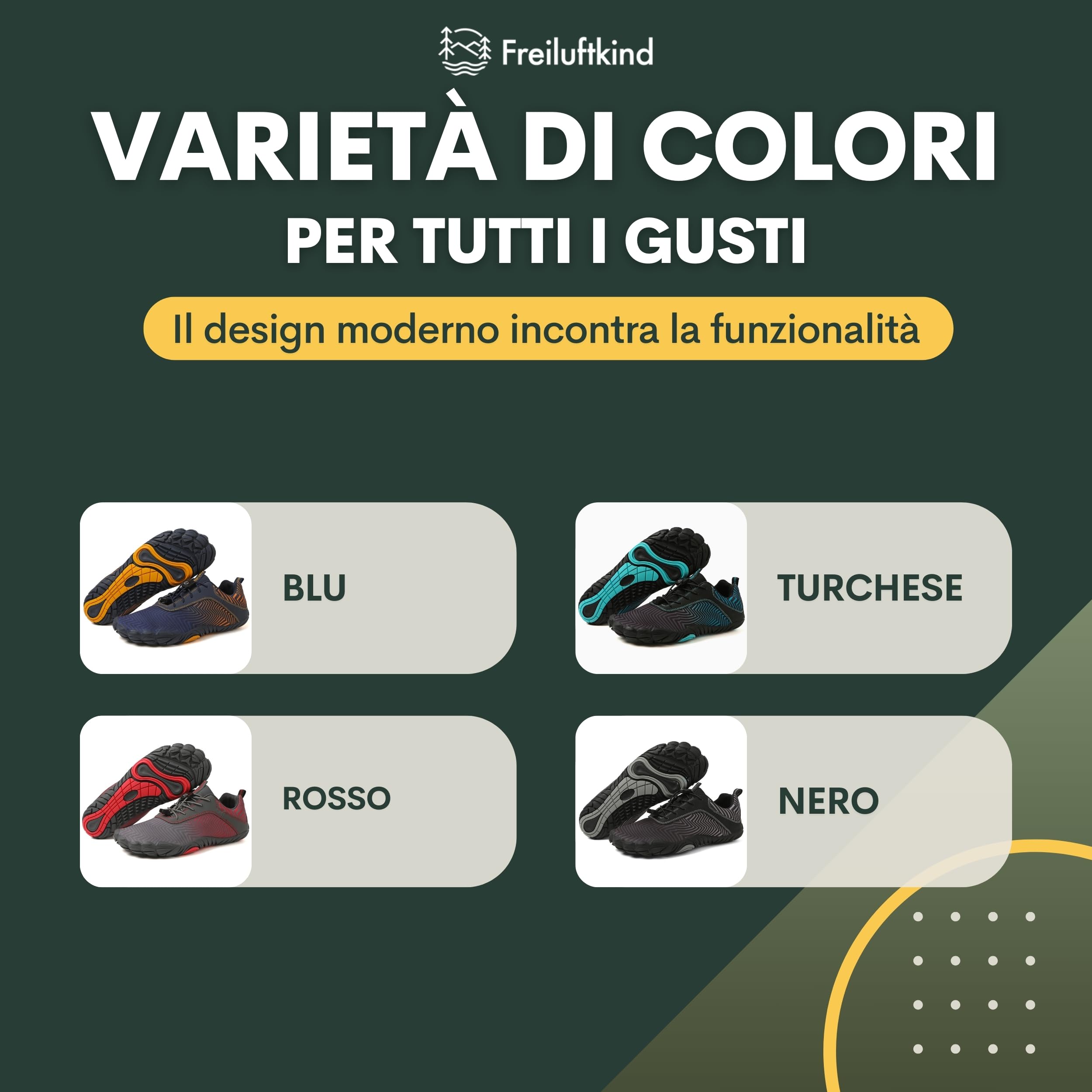 Freiluftkind Overland Barefoot Shoes idrorepellenti e Foderati – Scarpe Barefoot Unisex per l'inverno – Scarpe Calde Impermeabili