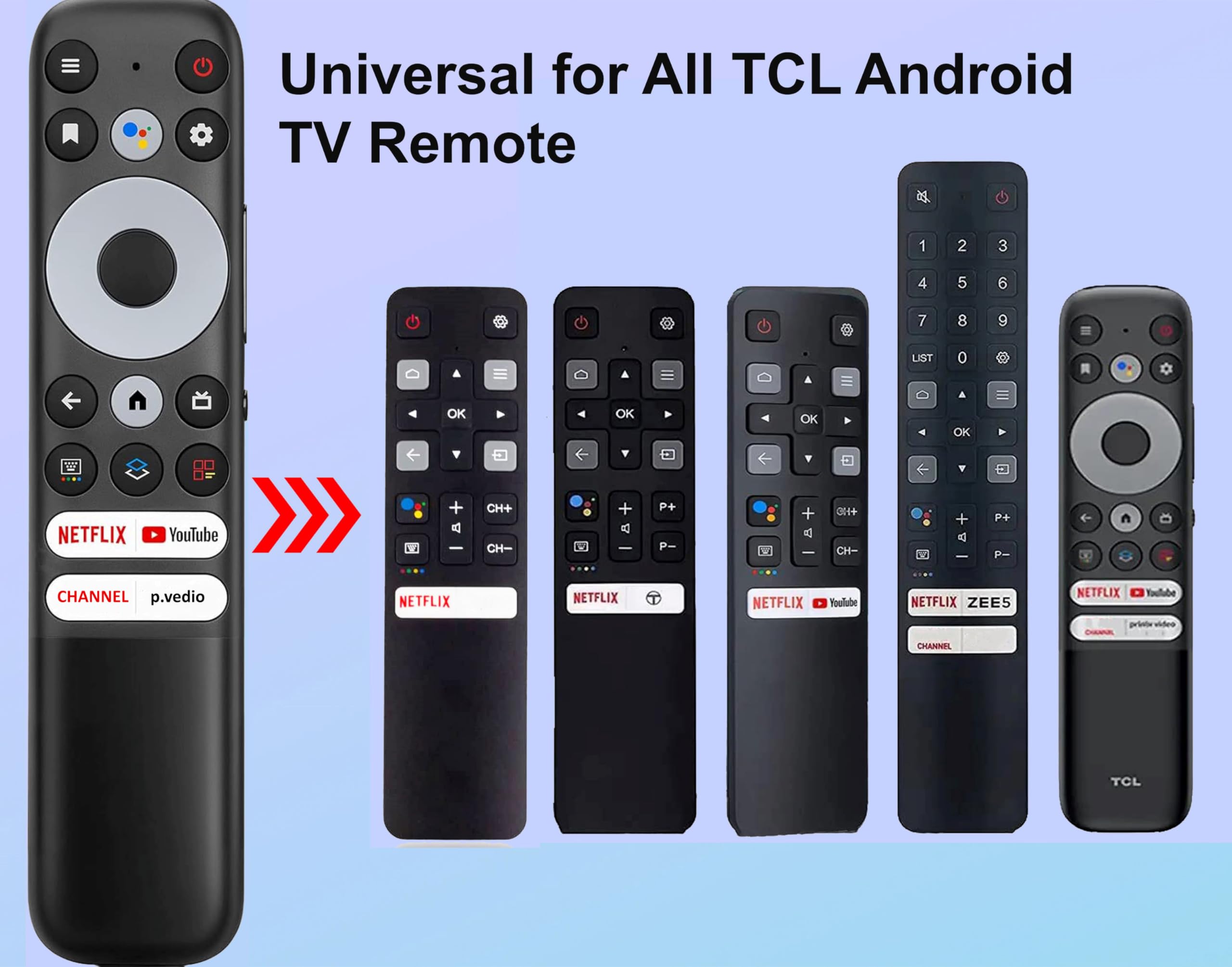 Amazon.com: Universal for TCL Google TV Remote Control