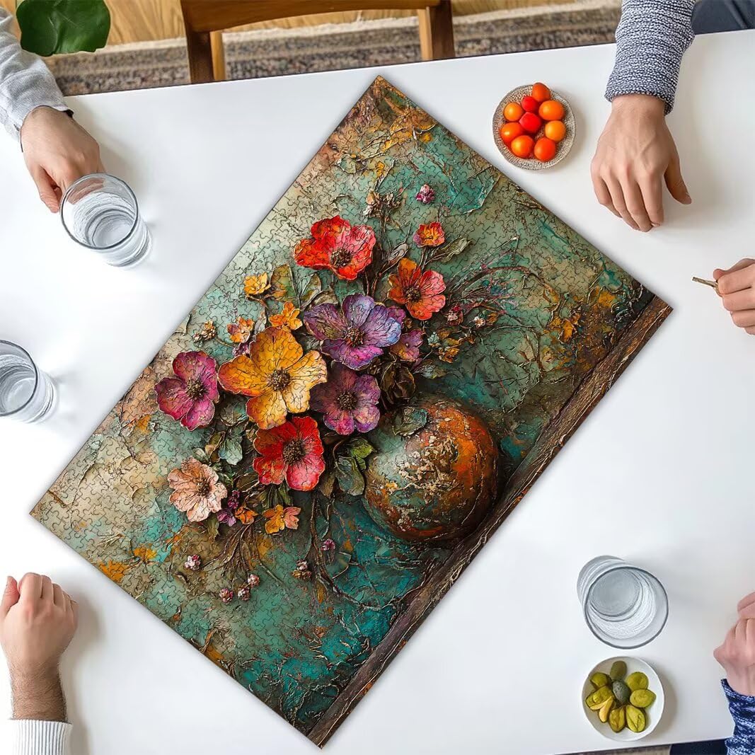 Puzzle Flor, Puzzle 1500 Piezas para Adultos, Regalo Mujer/Hombre -2601