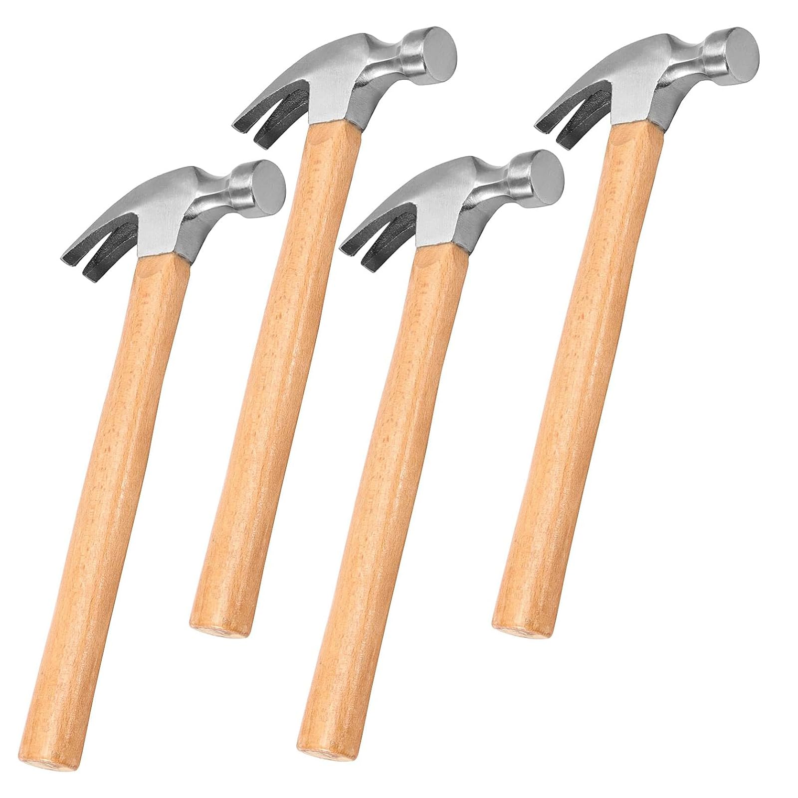 FUNSUEI 4 PCS 16 OZ Claw Hammer, Straight Claw Hammer, Carbo -10 FUNSUEI 4 PCS 16 OZ Claw Hammer, Straight Claw Hammer, Carbo -10