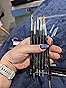 GEL PARTY GELPARTY Professional Nail Art Brush Kit – 10 Pcs Dual-Ended Nail Art Tools Set with 6 Brush & Dotting Pens, Poly Gel Tool, Nail Brush, Brush Holder & Nail Art Palette – Salon & Home Use