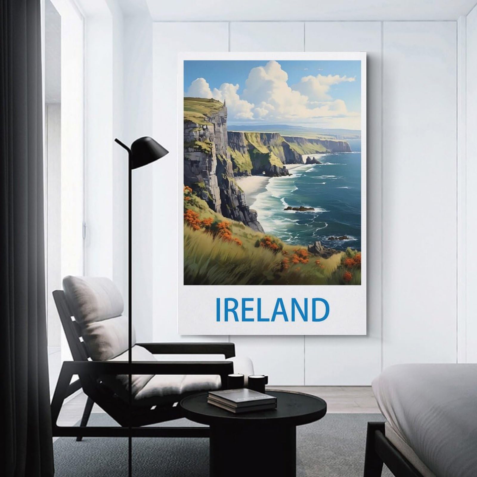Poster mural vintage Voyage du monde Irlande 50 x 75 cm 14420