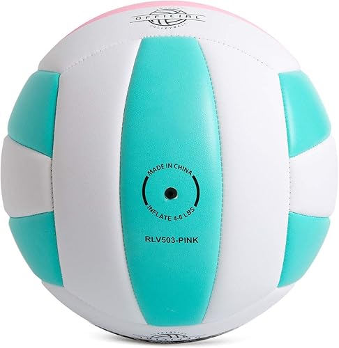 Miniatura 3 de Runleaps - Pelota de voleibol suave para interior y exterior resistente al agua para piscina gimnasio interior tamaño 5