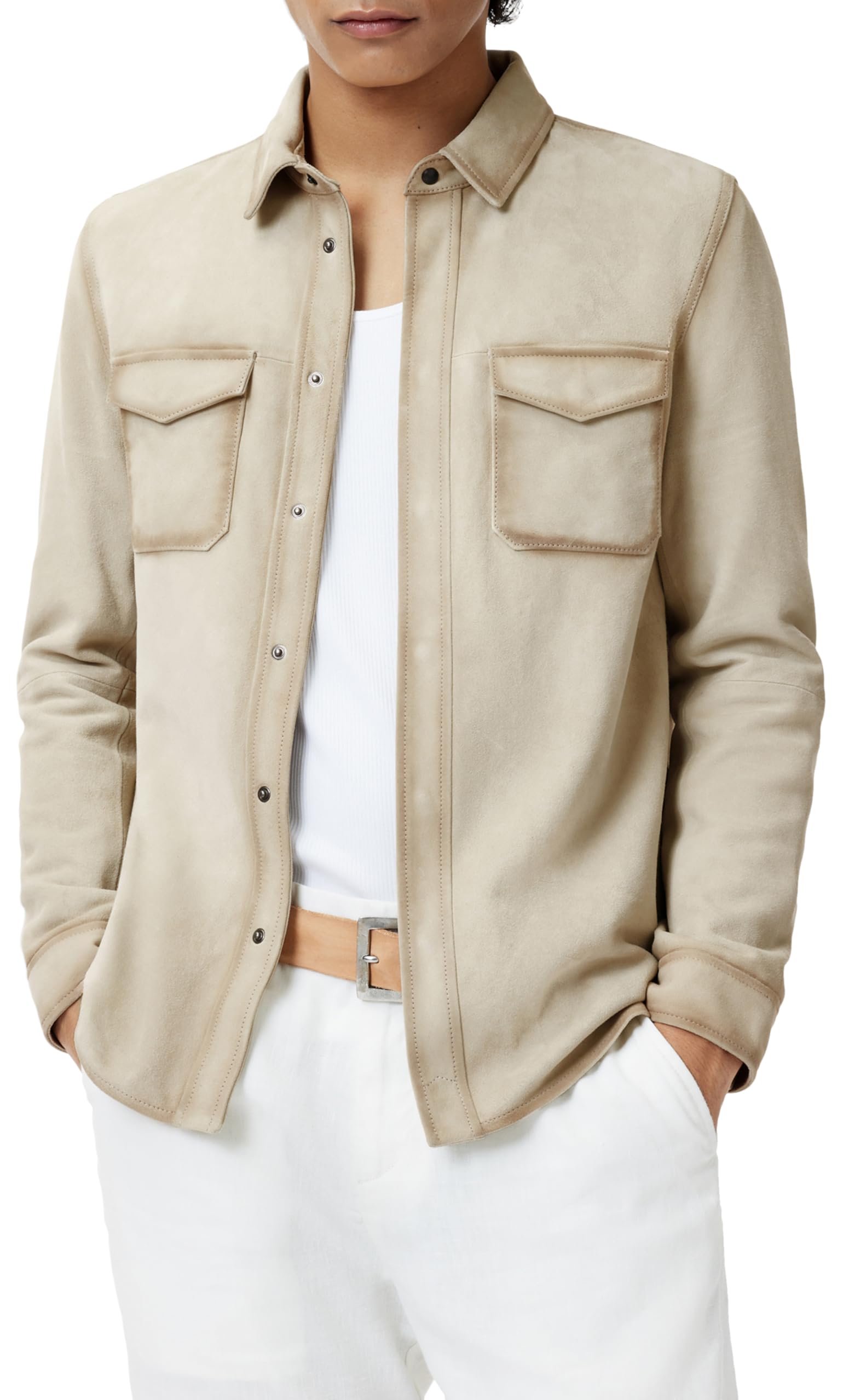 Photo 1 of John Varvatos Izzy Shirt Jacket Twine 54