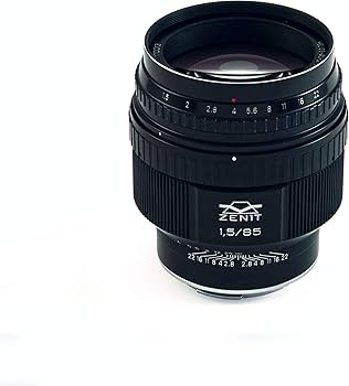 Zenit MC-Helios #40-2 85mm f/1.5 Lens in Canon Mount (Zenit MC