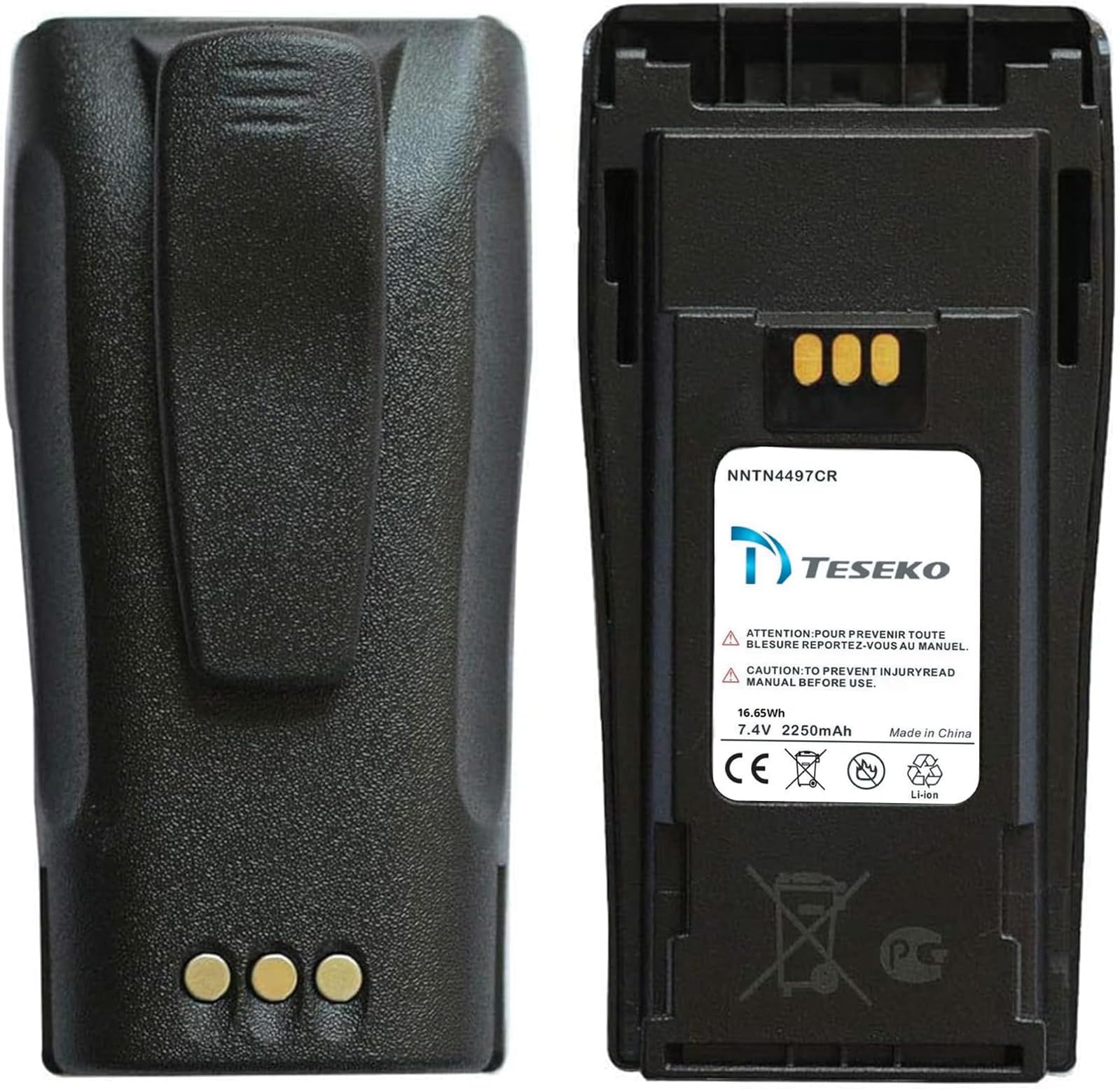 NNTN4497CR NNTN4497DR NNTN4496 7.4V 2250mAh Li-ion Battery