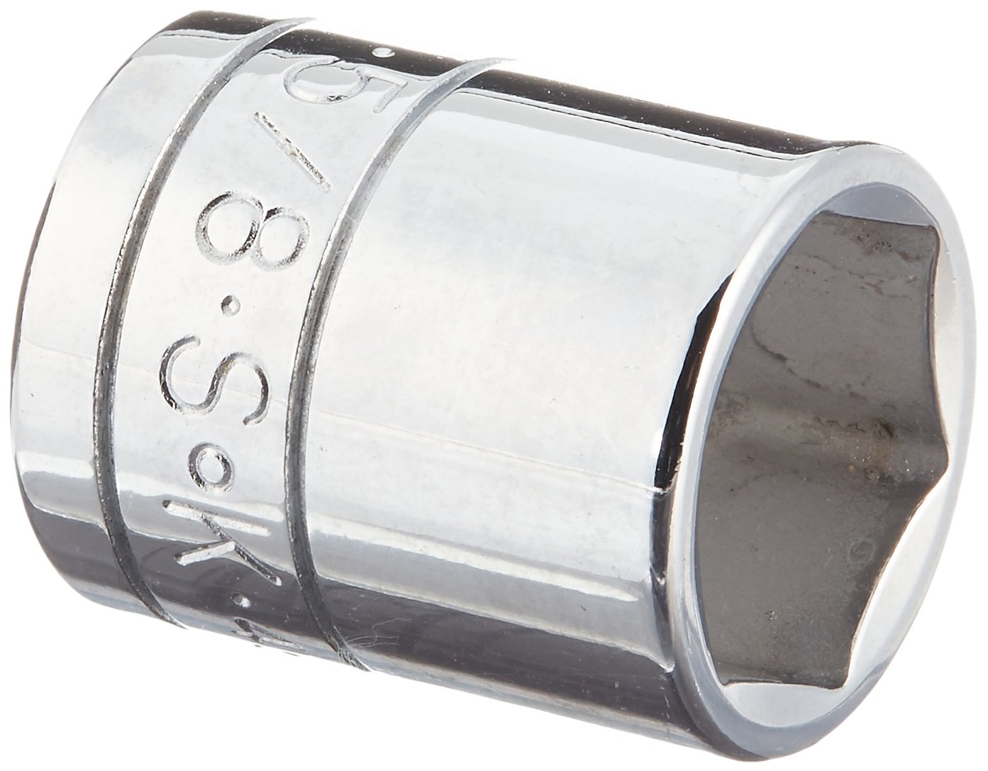 SK HANDWERKZEUG Stecknuss 5/8 Zoll – 6-kant, Chrom, Extra Tief, Made In USA
