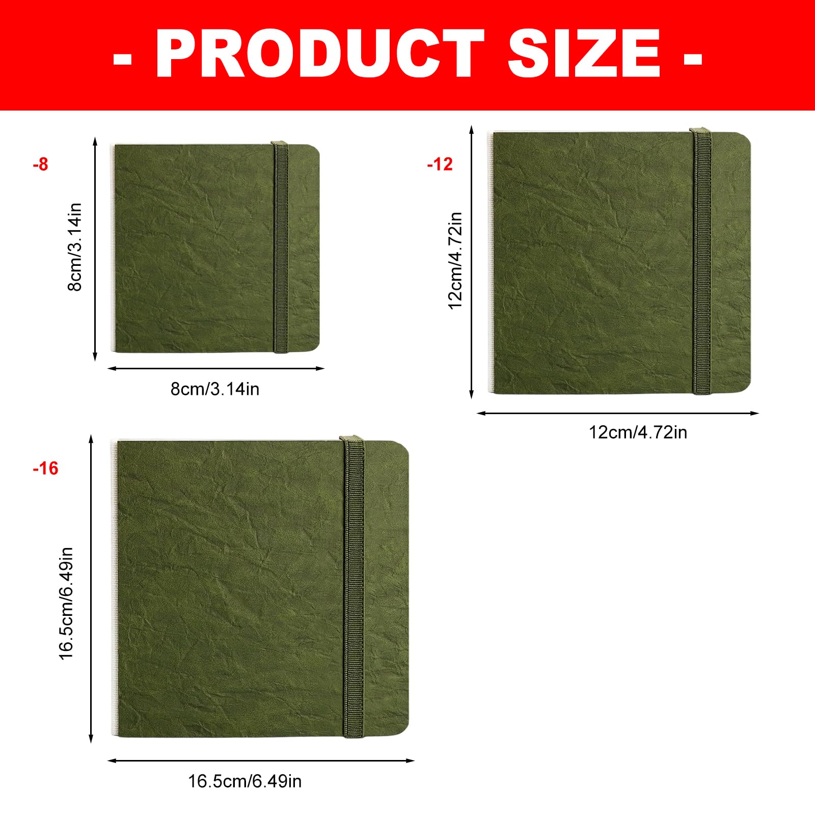 Professioneller Aquarell Skizzenblock, 300 g/m² Papier, 30 Blatt, Künstler Aquarellpapierblock für Reisen, Skizzieren, Zeichnen, Notizbuch aus Baumwollzellstoff
