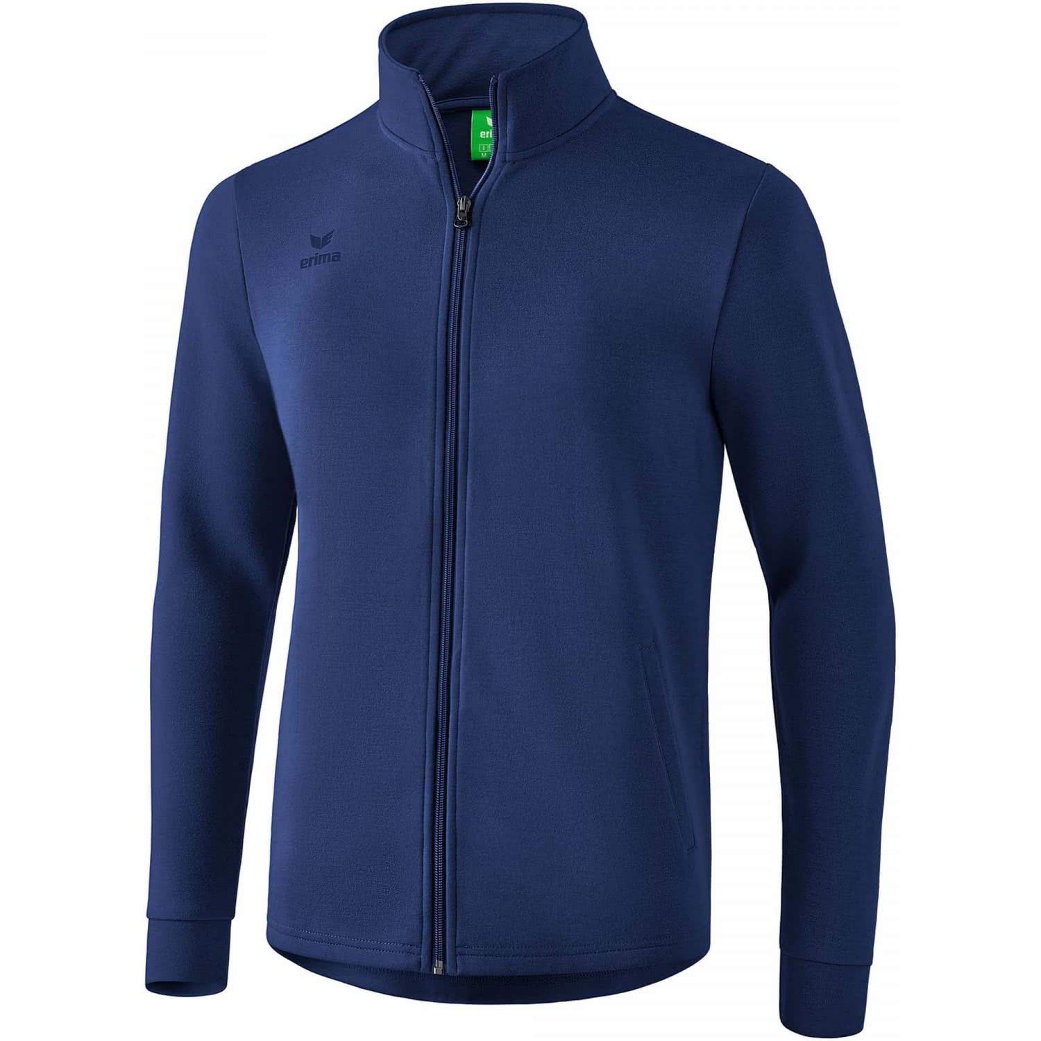 Erima Men's Basic Sweat Jacket - New Navy, Small