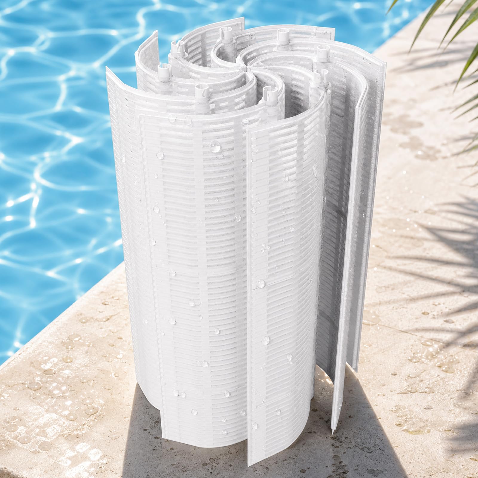 Photo 1 of Aumzong 48 sq Swimming DE Pool Filter Grids Compatible with Hayward Pro-Grid DE4820,Micro Clear DE4800 and DE480S,for Penair FNS Plus Grid Set 48 Sq.Ft. (24 inch Height)