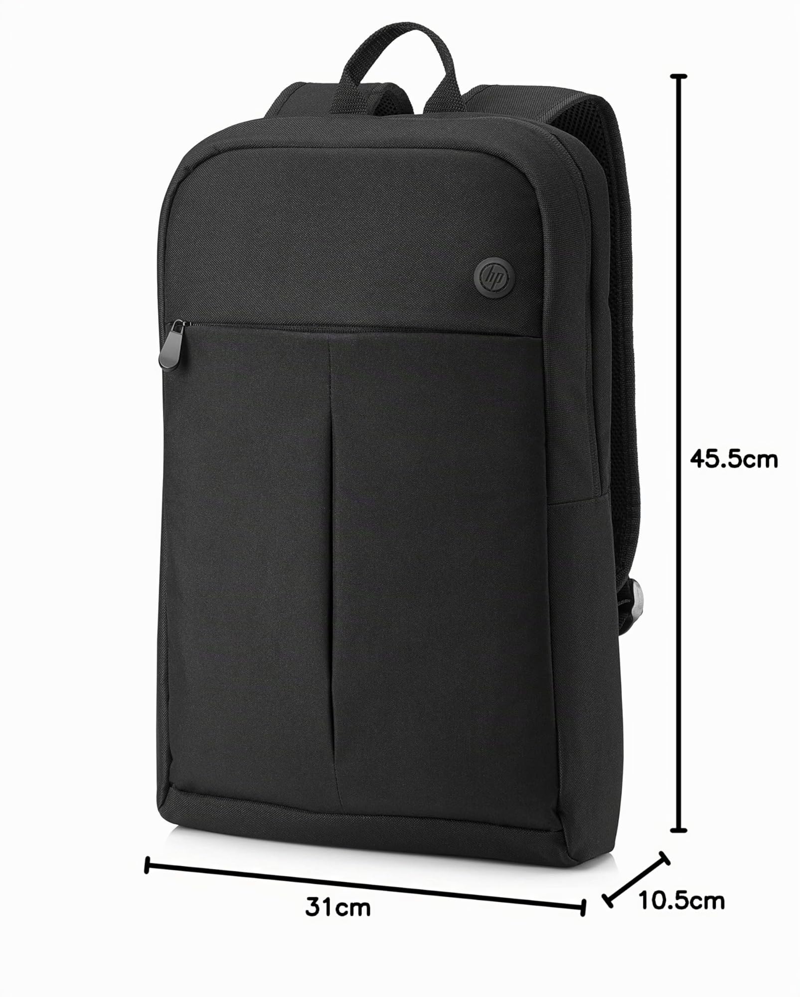 HP Prelude Mochila para Portátiles de hasta 15,6" - (Tejido Resistente al Agua, Bolsillo Protector Acolchado, Ultraligera) - Gris