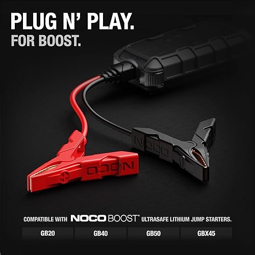 Miniatura 6 de NOCO Abrazaderas de batería de precisión GBC003 Boost HD para arrancadores de litio GB20, GB40, GB50 y GBX45 UltraSafe