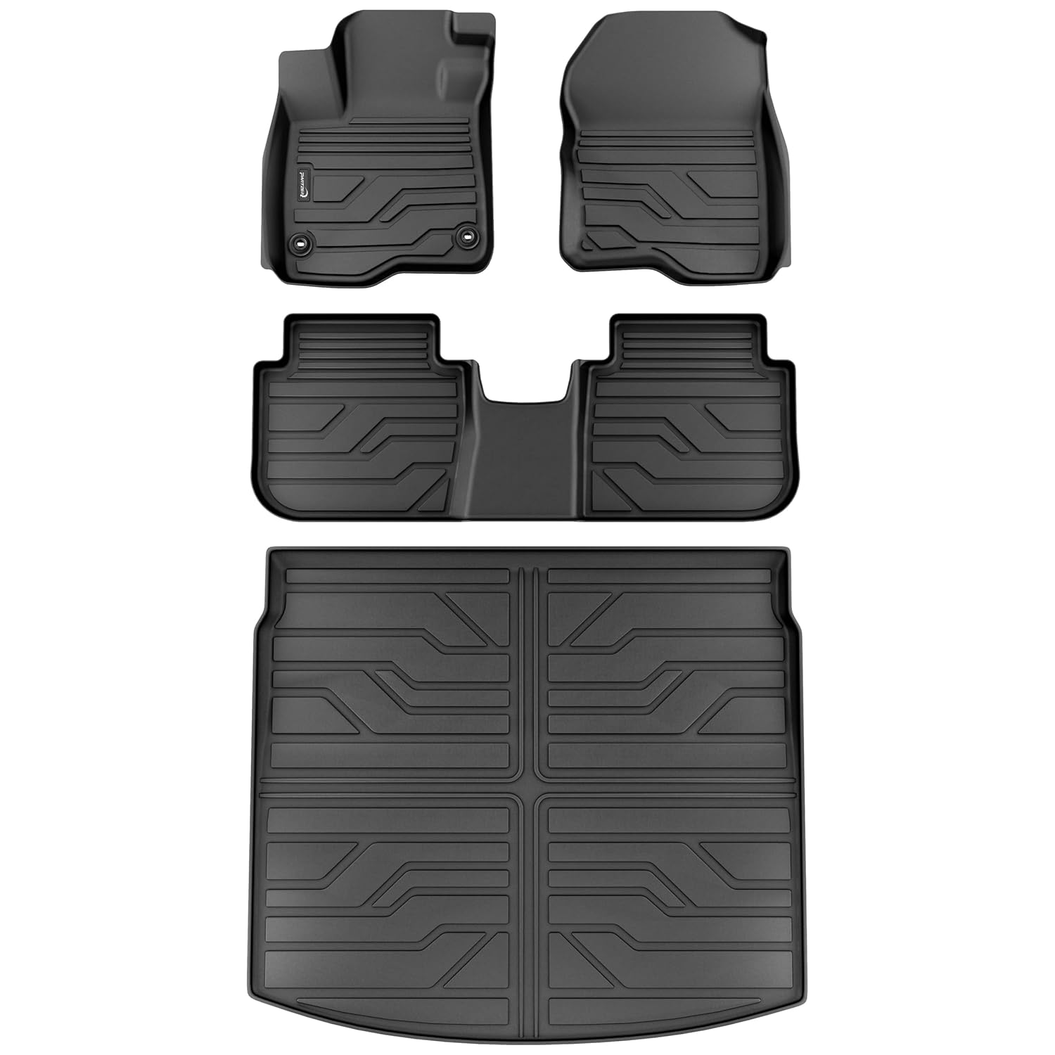 KARPAL Floor Mats for Honda CRV 2023 2024 2025 2026 Include Hybrid All Weather Protection TPE Floor Liners