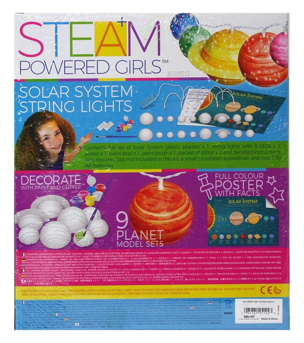 Amazon.com: 4M Toysmith, STEAM Powered Girls Solar System String