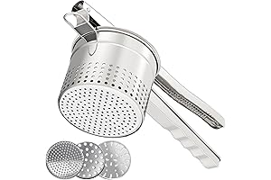 Large 15oz Vegetable Squeezer with 3 Interchangeable Discs