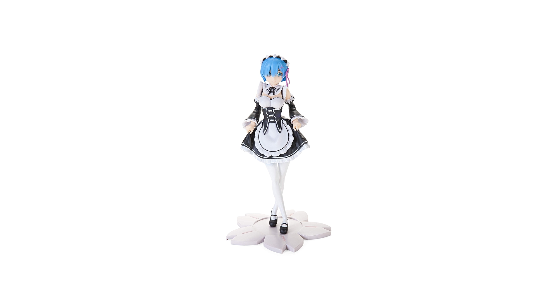 Re:ゼロ レム ラム curtsey Premium Figure Re:ゼロ レム ラム curtsey Premium Figure Amazon.com: Sega Re