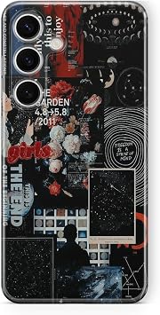 Multitronic Samsung Galaxy A15 Uyumlu The Garden Tasar m Bask l   effaf K l f