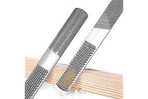 2PCS 8in 4 Way Wood Rasp File: Your Sharpening Solution for Wood,...