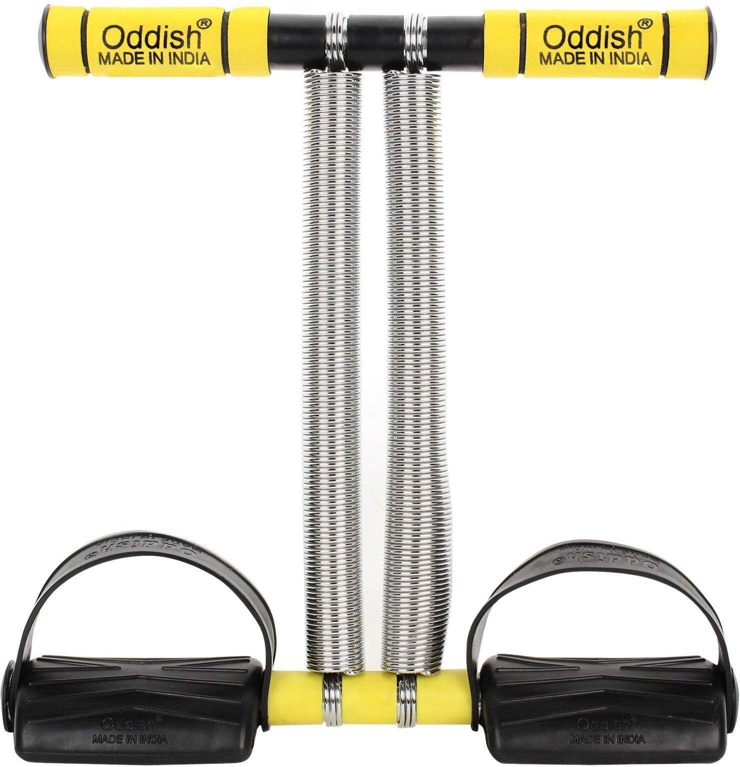 Affective Tummy Trimmer with Double Spring Burn Calories-125 Ab Exerciser (Yellow)-image-13