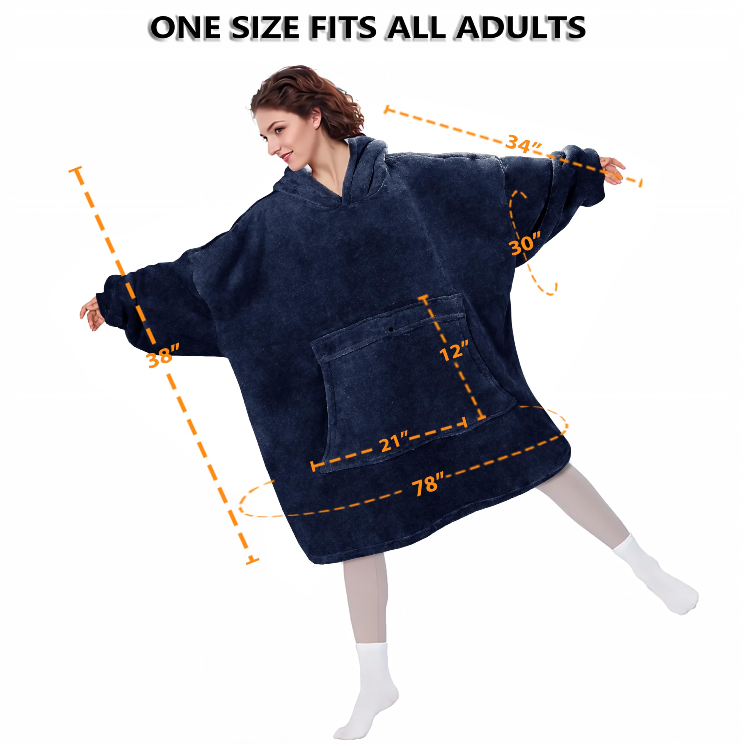 Manta Con Capucha Aemilas - Sudadera De Manta Acolchada | Envío Gratis