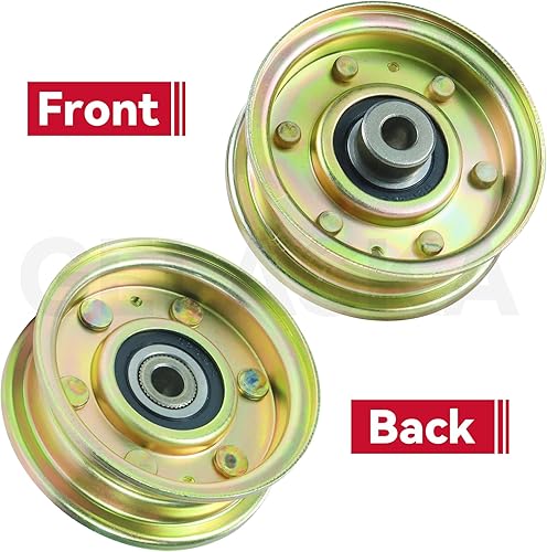 Miniatura 3 de GELASKA 756-0981A Polea tensora plana Reemplazar Cub Cadet 756-04224 Polea, MTD 756-0981, 756 04224, 756-0981B para Cub Cadet Lt1042 Lt1050 Lt1046