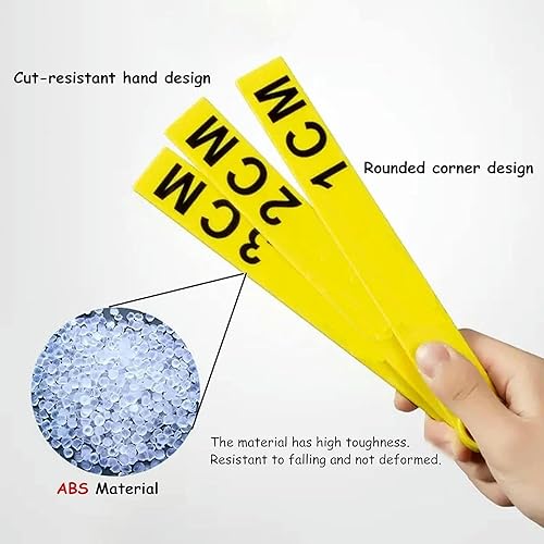 Miniatura 5 de YAZGAN Herramienta de medición vertical del salto del gimnasio en casa, 5.6-11.8 ft piso que coloca el equipo de entrenamiento del salto de la