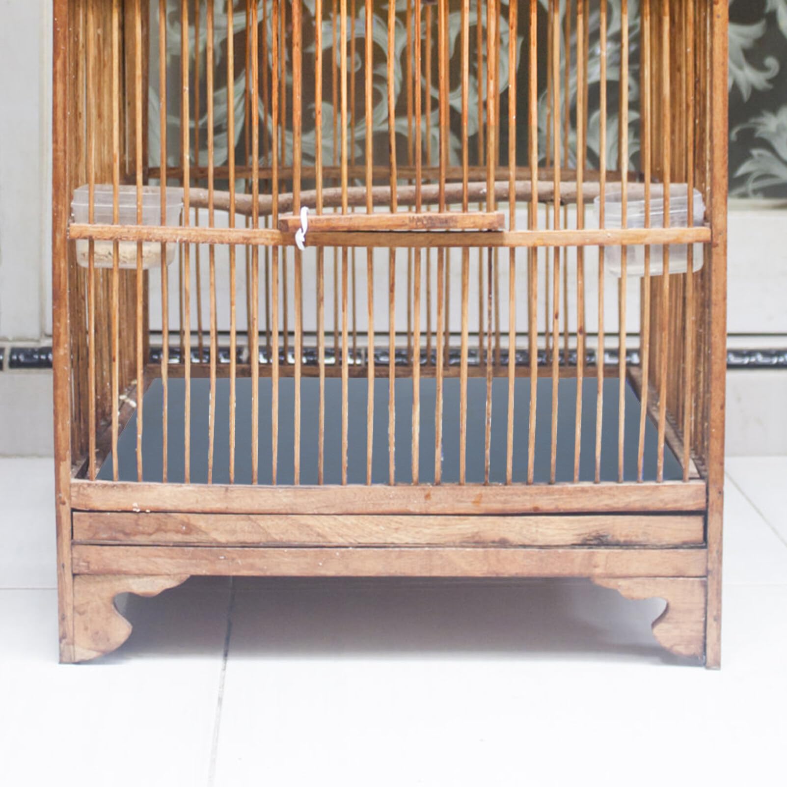 UKCOCO 10feuilles Tapis De Cage à Oiseaux Papier Abrasif Lot de Résistantes à Usure pour Confort Optimal des Oiseaux Entretien Facile Cage
