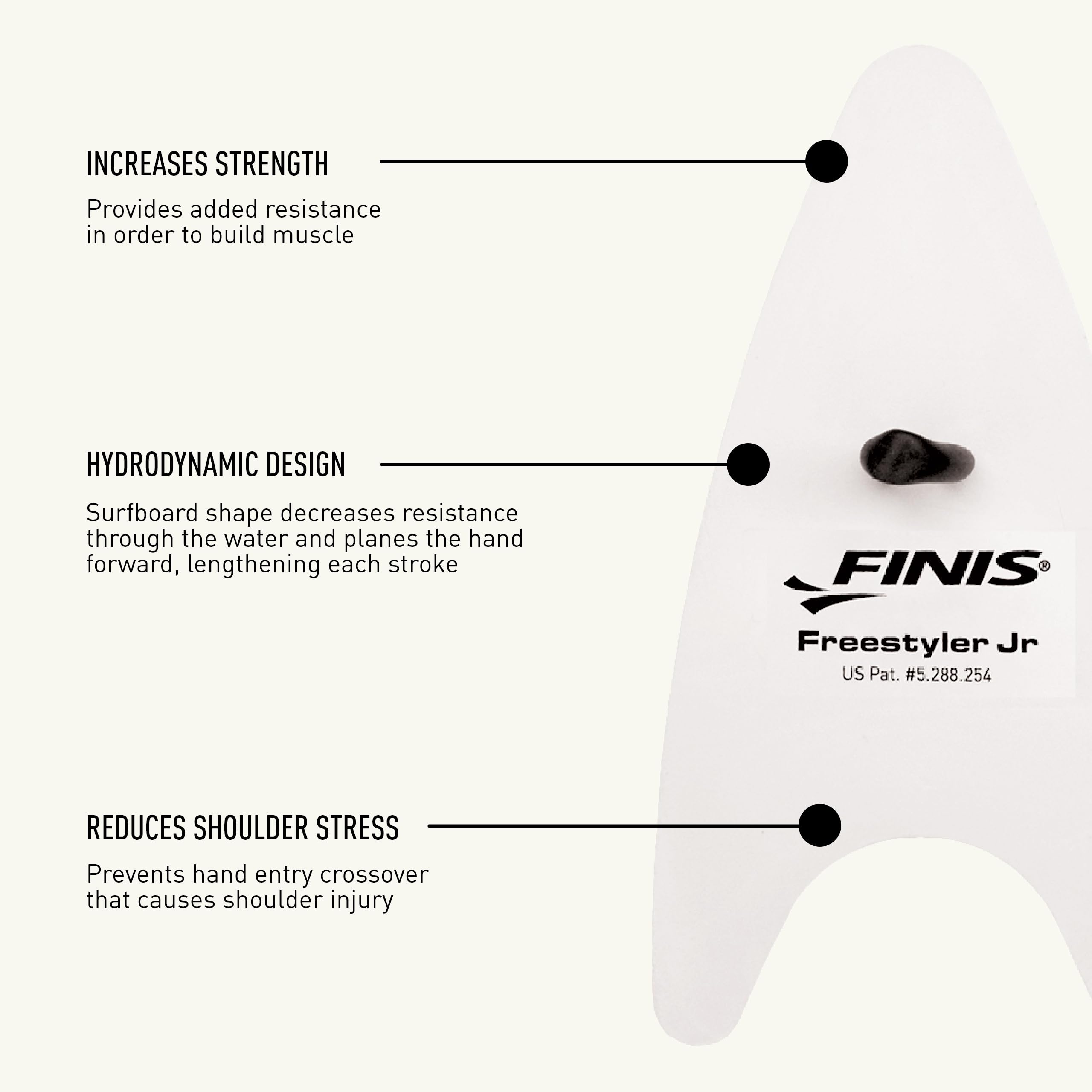 Finis Freestyler - Palette per Mani