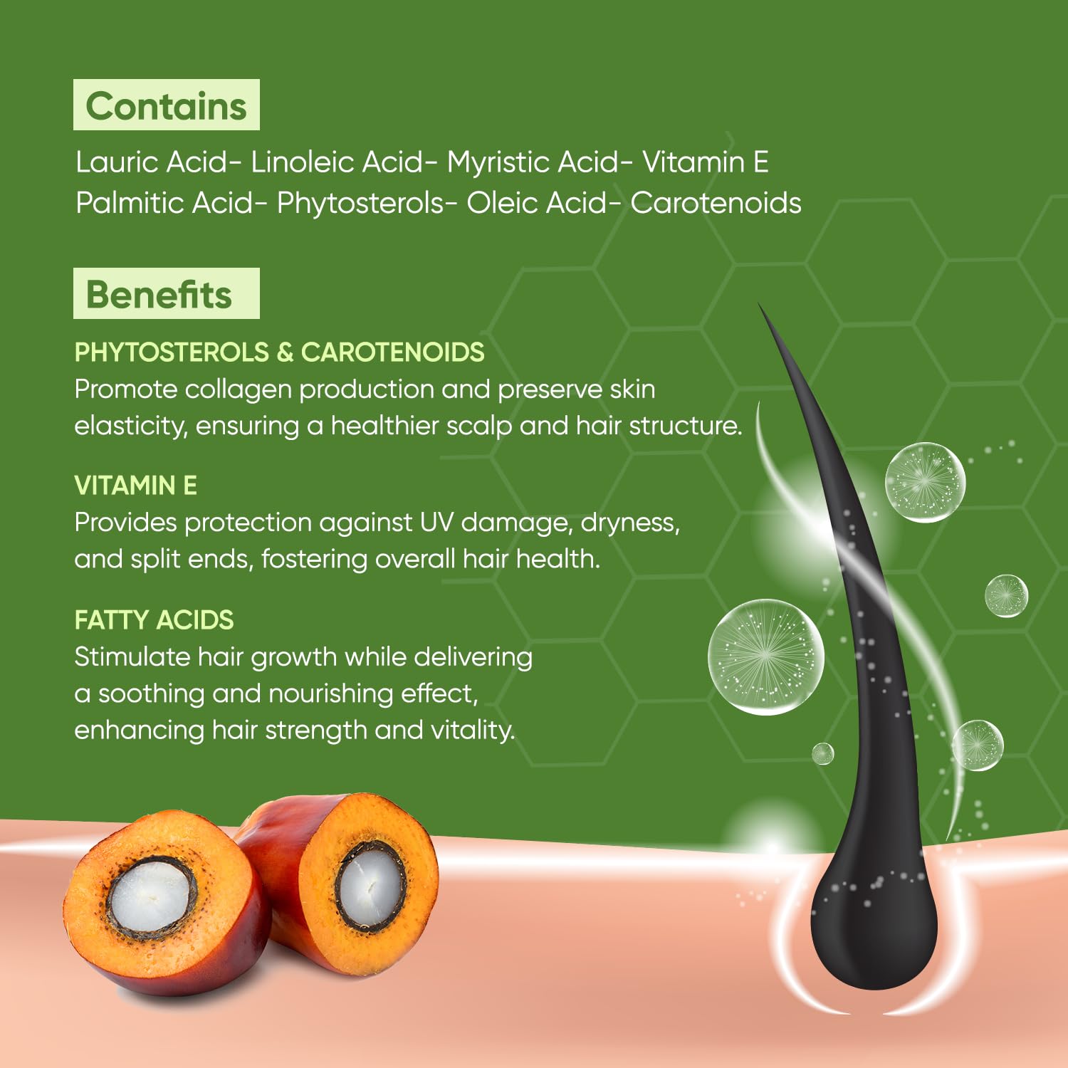 Batana Oil for Hair Growth: Dr. Sebi Honduras Miracle Oil Natural Raw Pure Unrefined Organic for Men & Women prevent Split Ends - Image 4