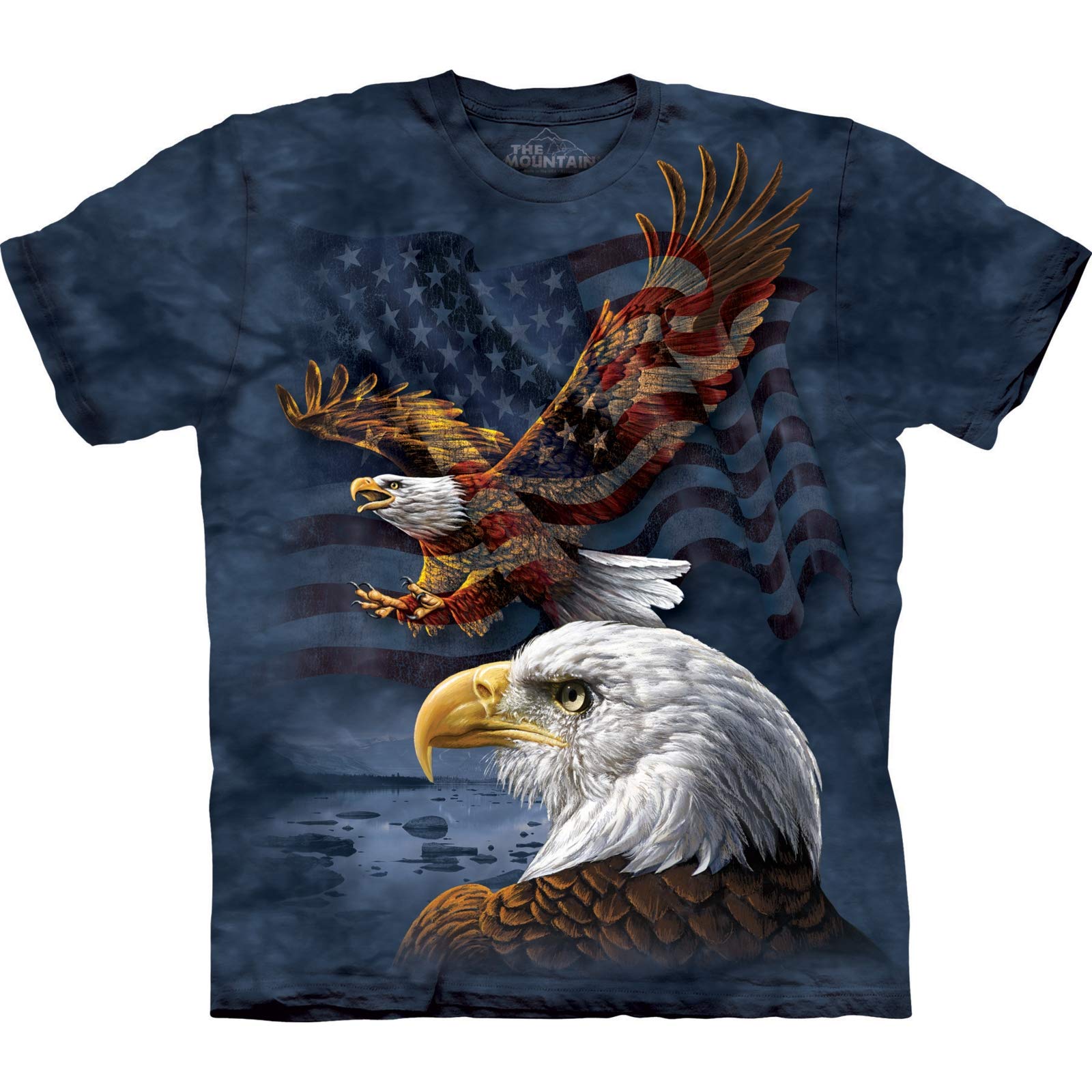 The MountainMen's Eagle Flag Collage T-Shirt
