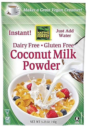 Native Forest - Polvo de coco para leche de coco, 45,3 ml (Paquete de 6)