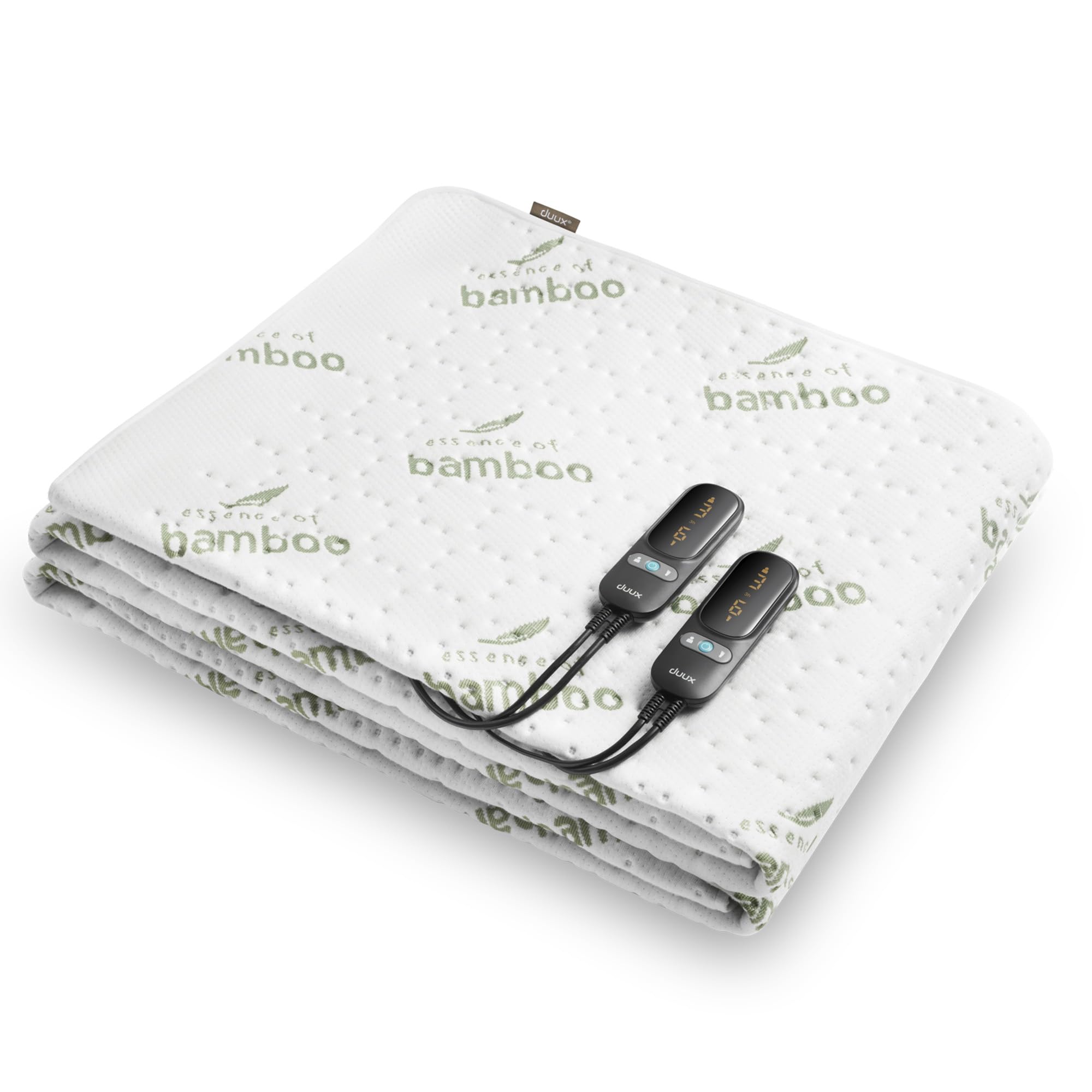 Couverture électrique en bambou haut de gamme Duux Snooze pour un sommeil d'exception