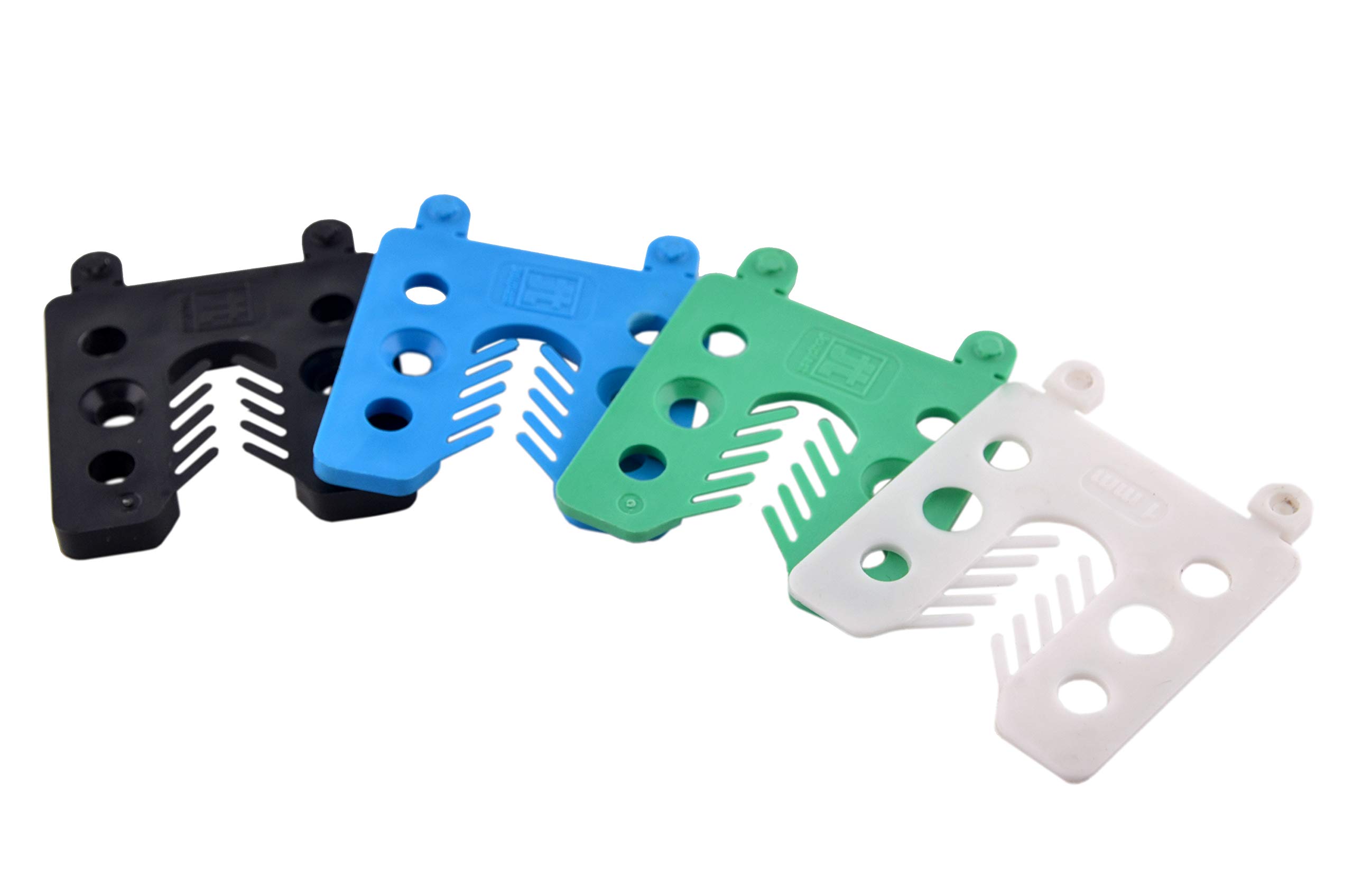 CALES FOURCHETTES 1, 2, 3 et 5 mm - Seau de 4 x 100 cales