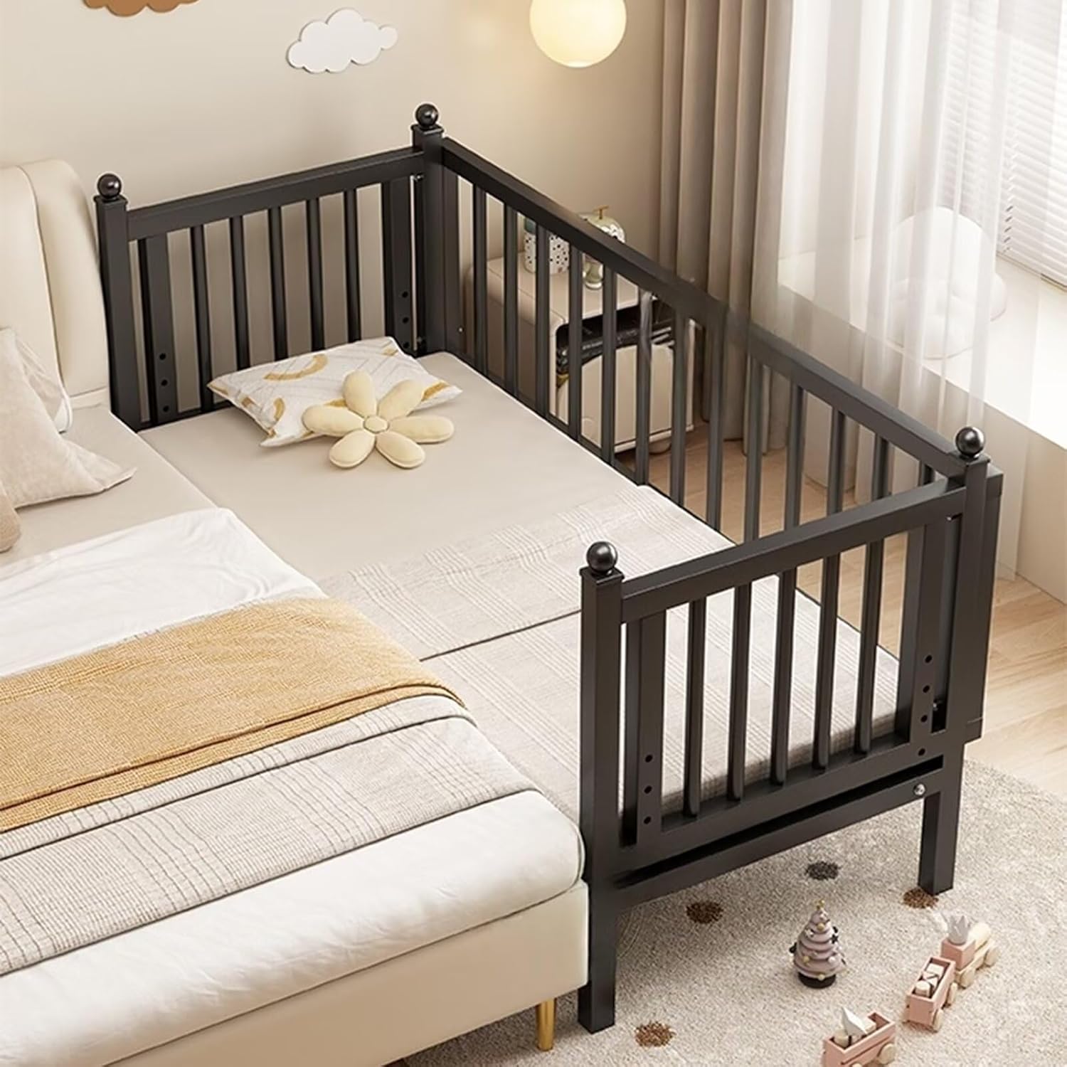 ベビーベッドハイタイプ床板 すのこタチベッド（1台）【カトージ（KATOJI）】 楽天市場】ベビーベッド 日本製 折りたたみ ハイタイプ 木製 日本製