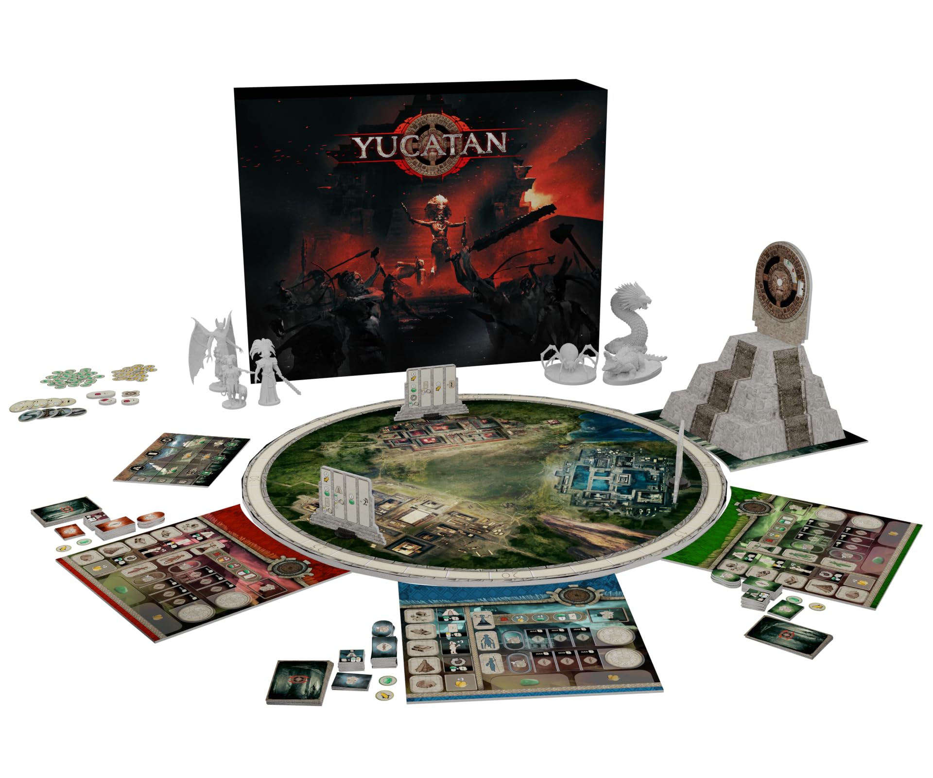 Yucatan - Gioco di gestione risorse e violenti scontri, 2-4 giocatori, 14+, Edizione in Italiano