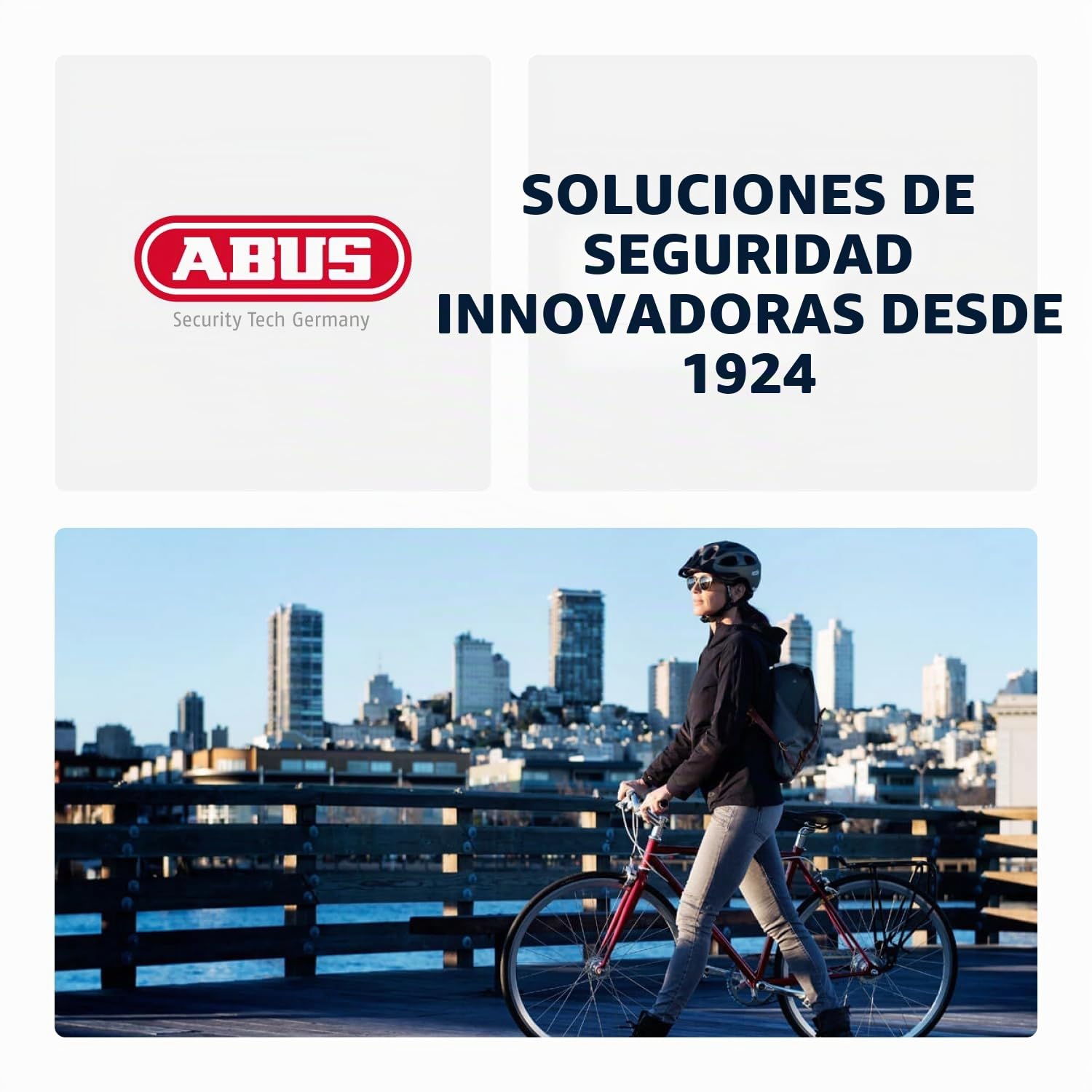 ABUS Scraper 3.0 ACE - Casco de bicicleta urbana robusto para el tráfico de la ciudad - Para hombre y mujer