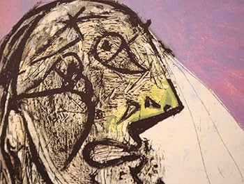ピカソの唯一の木版画「夢」です。真作保証いたします Amazon.co.jp: 真作ピカソ Picasso 泣く女本物真作保証書親族