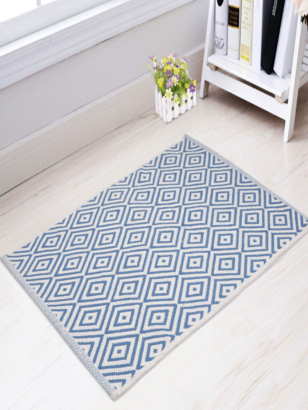 Saral Home Cotton Multipurpose Rug (Grey, 50X80 CM) (B088YTXB27) Amazon Price History, Amazon Price Tracker